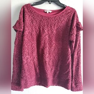 Juicy Couture Burgundy Top